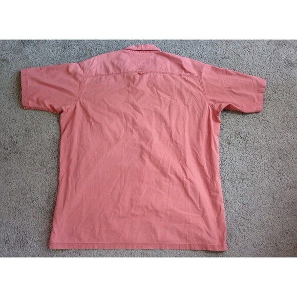 Vintage RedHead Button Up Sportsman Fishing Shirt Short Sleeve Size XL Rust - Picture 6 of 7